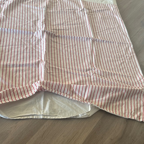 IKEA Pink and White Striped Duvet Cover - Picture 3 of 7